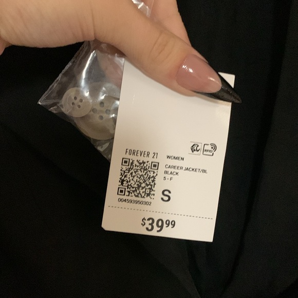 NWT Cropped Blazer Jacket - Picture 5 of 5